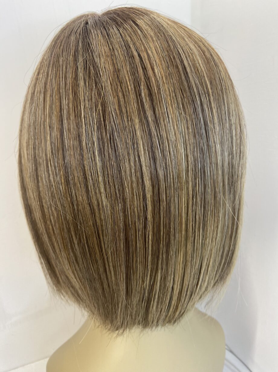 Human hair new brown wig. Brms544