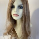 Strawberry blonde long soft cap wig. Bllw322