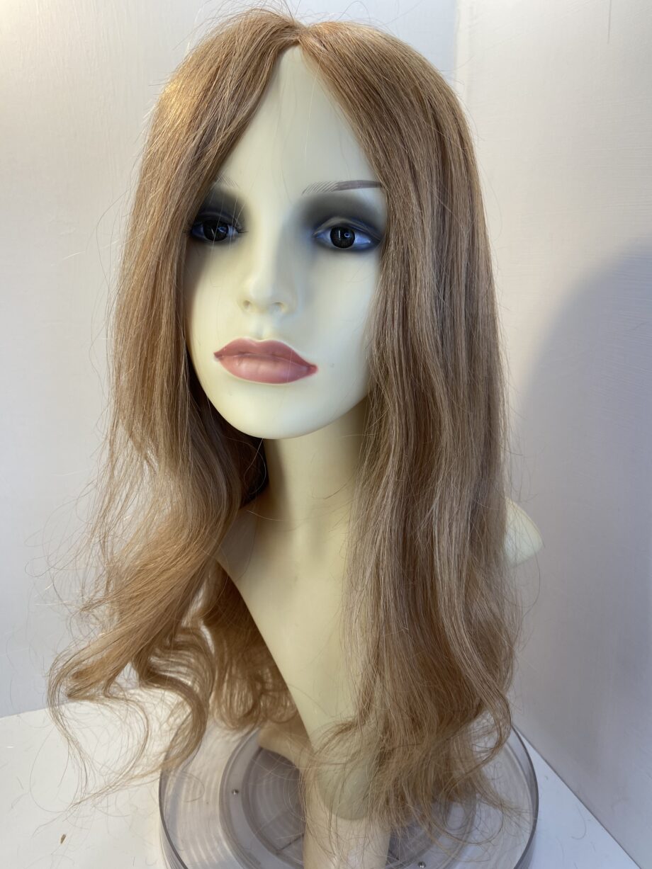 Strawberry blonde long soft cap wig. Bllw322