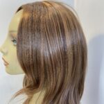 New shiny brown soft cap wig. Brls325
