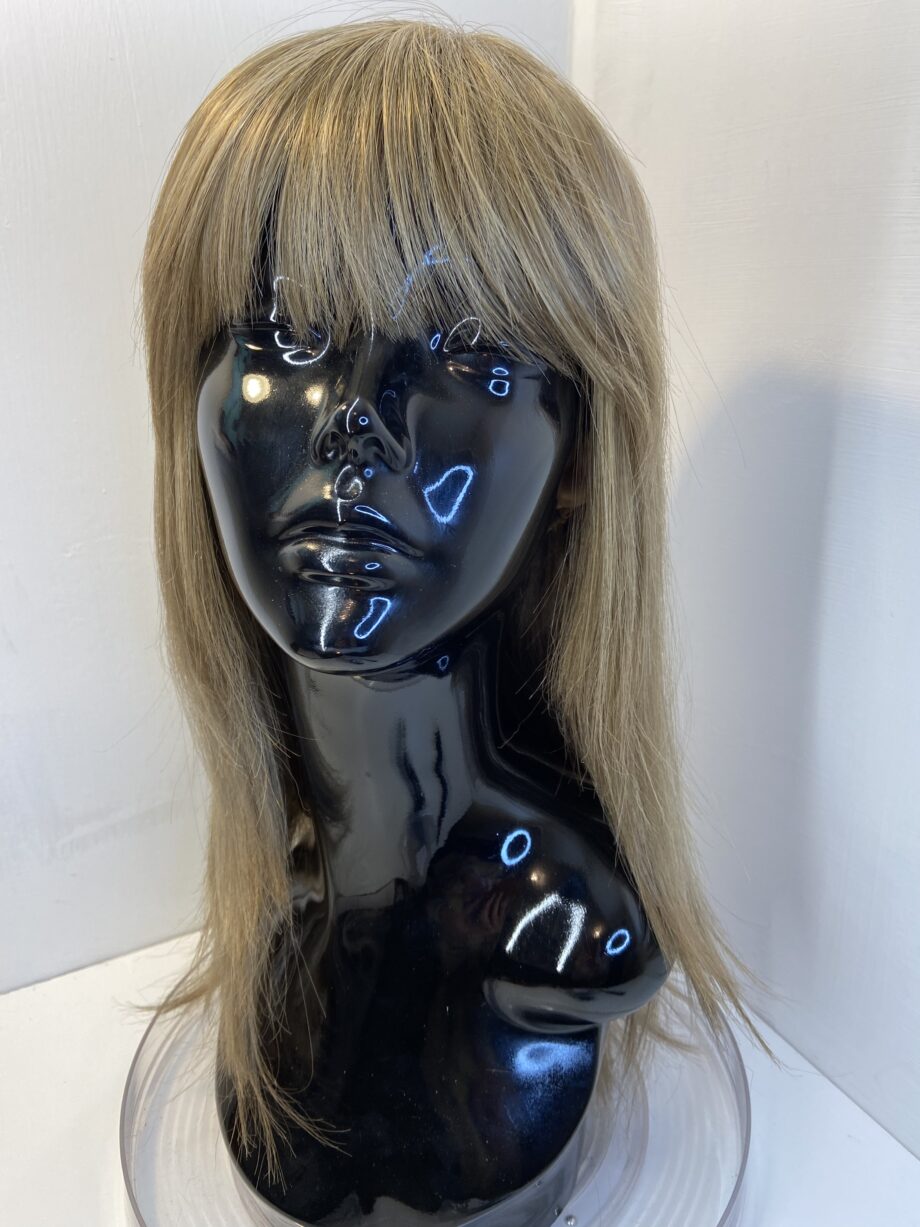 Long blonde Envy designer wig. Blls715
