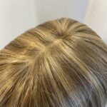 Blonde long shiny wig. Blls718