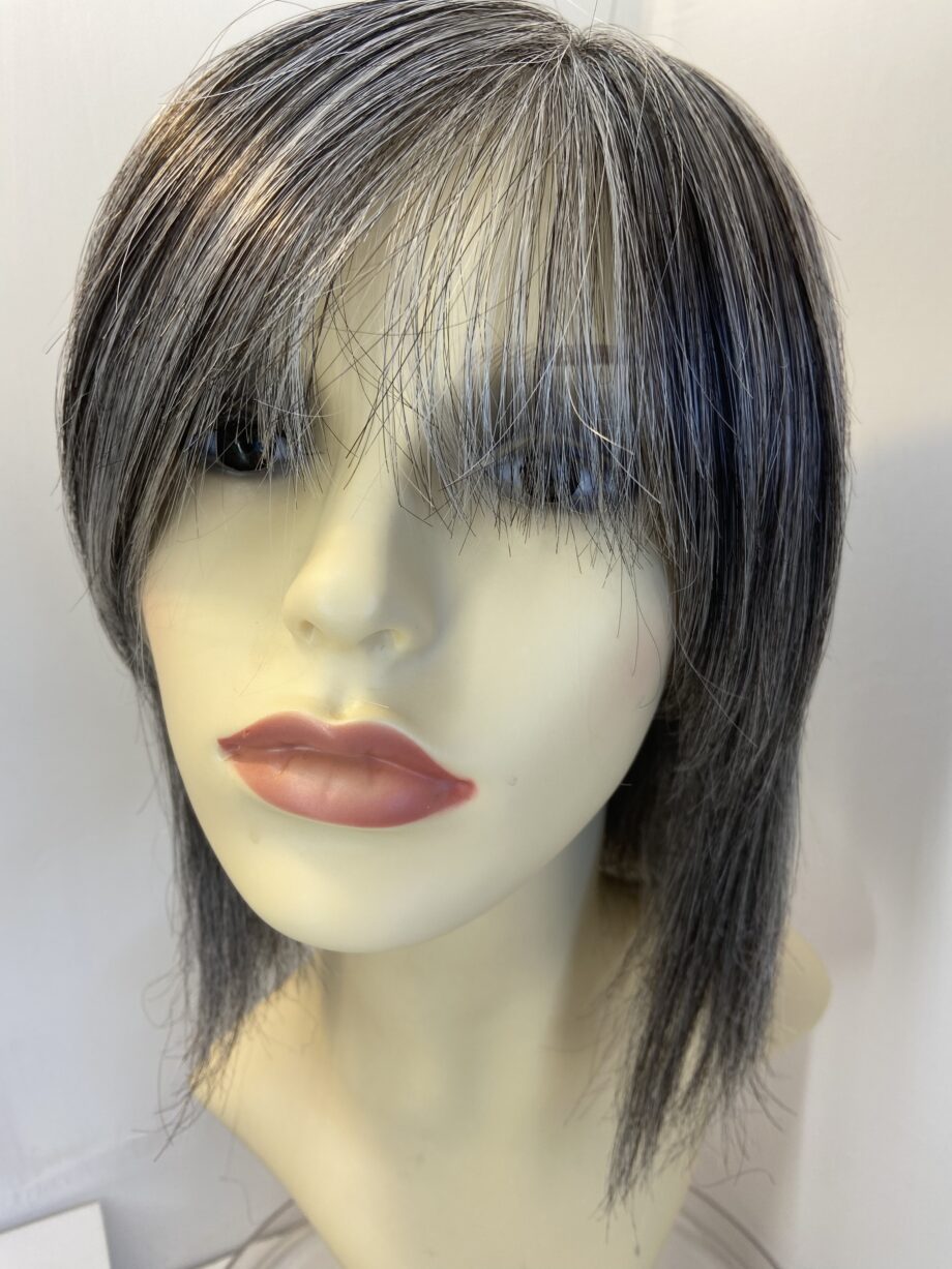 Soft cap Ellen Wille salt and pepper wig. Gls561