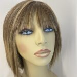 Human hair new brown wig. Brms544