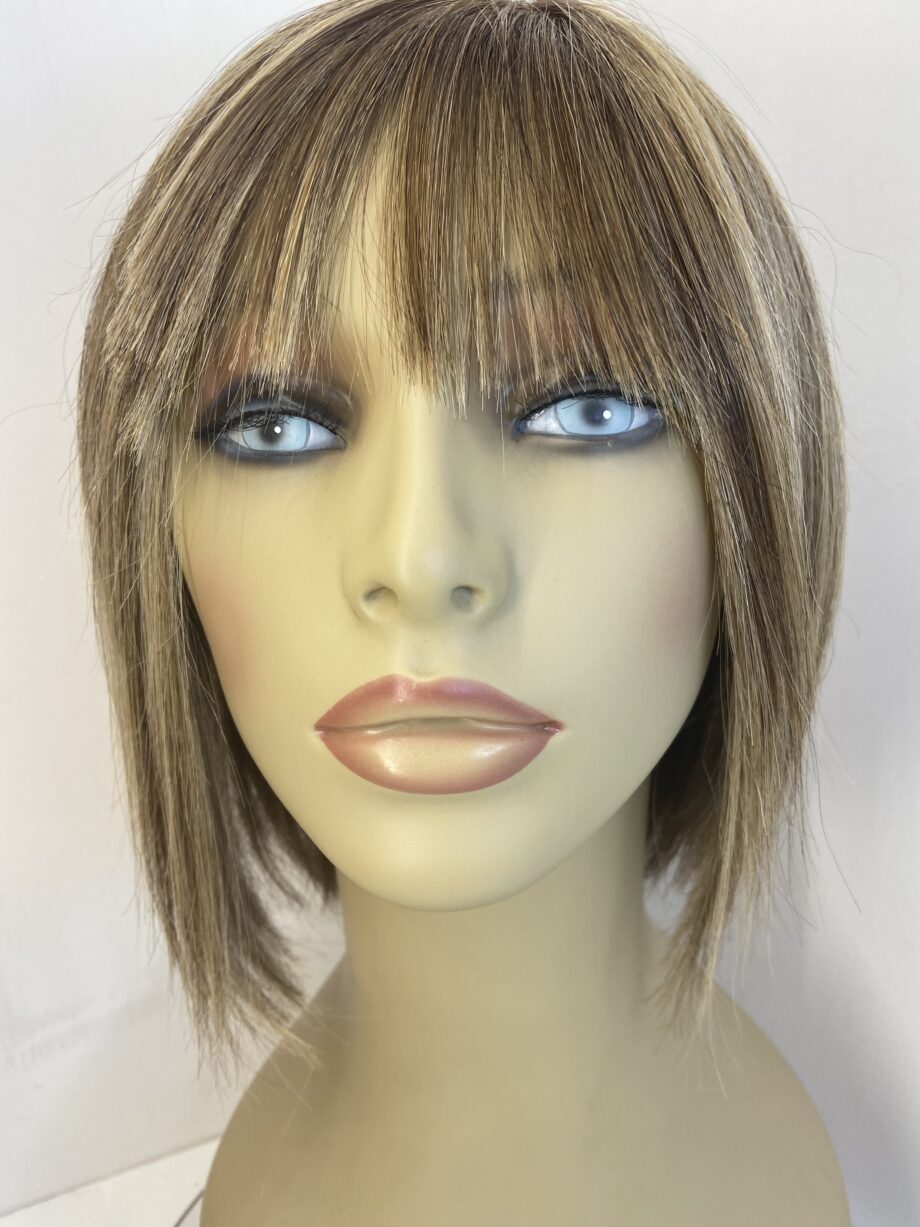 Human hair new brown wig. Brms544