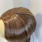 New shiny brown soft cap wig. Brls325