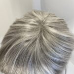 Silver grey short wig. Gss551