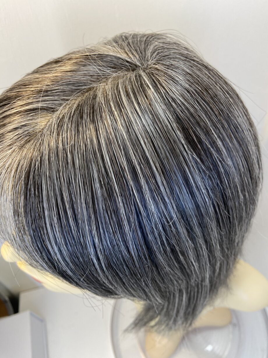 Soft cap Ellen Wille salt and pepper wig. Gls561