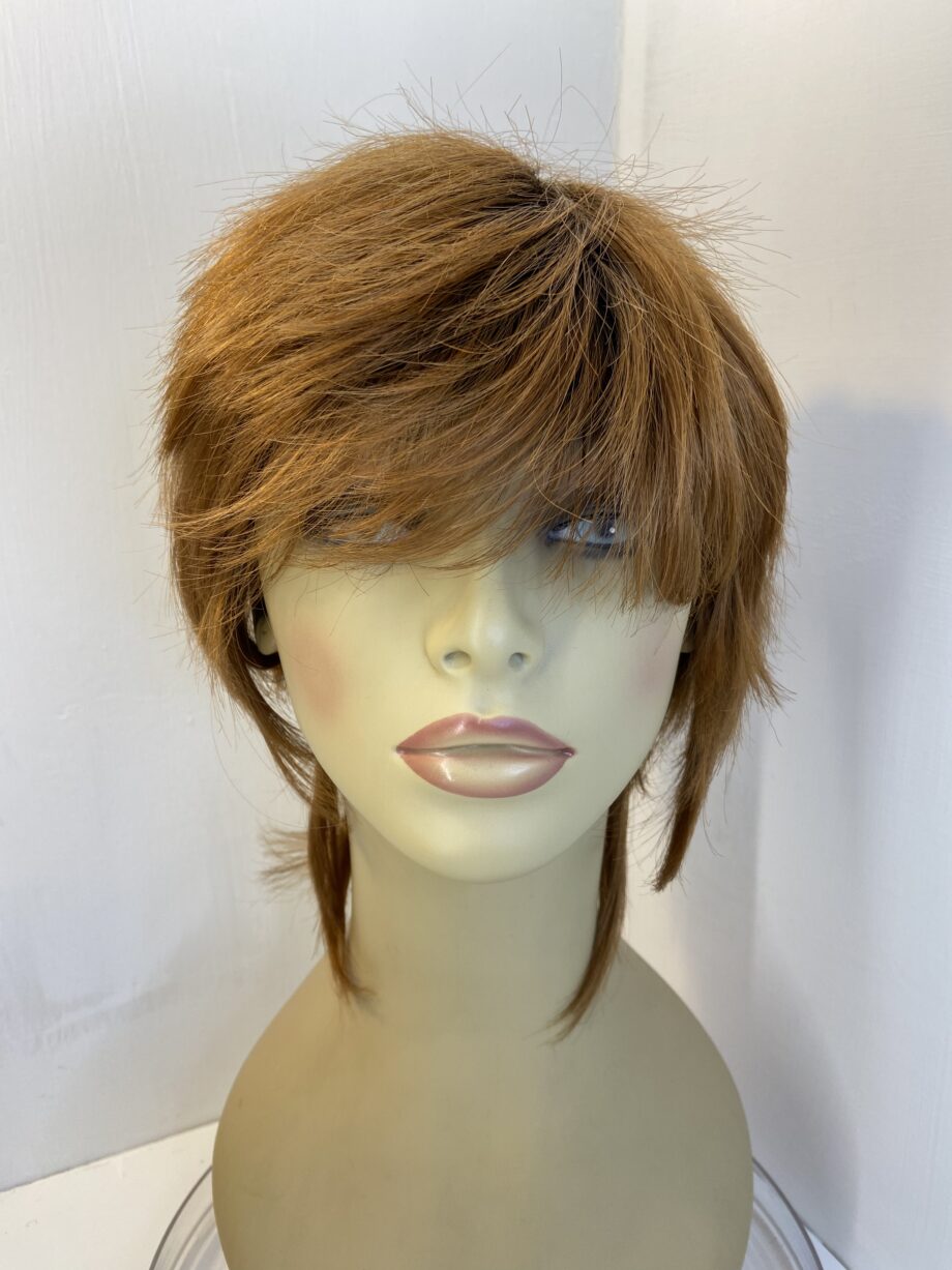 Noriko funky red wig. Brrss315
