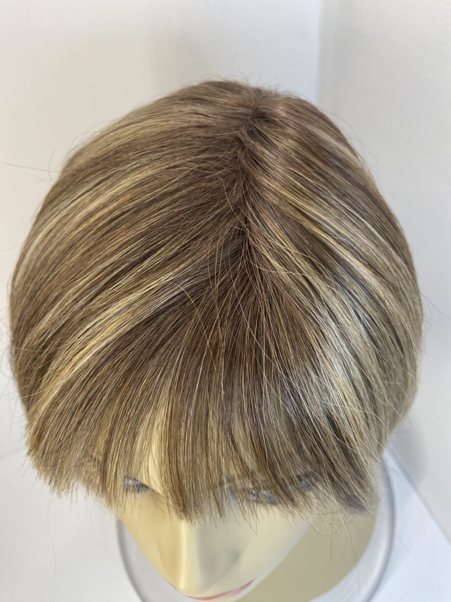 Human hair new brown wig. Brms544