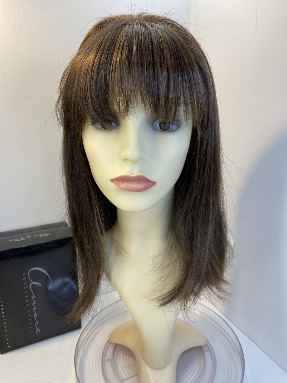 Rene of Paris long brown wig. Bbrls363