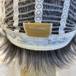 Silver grey short wig. Bgss372