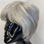 Silver grey short wig. Gss551