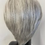 Short grey silver wig. Gss554