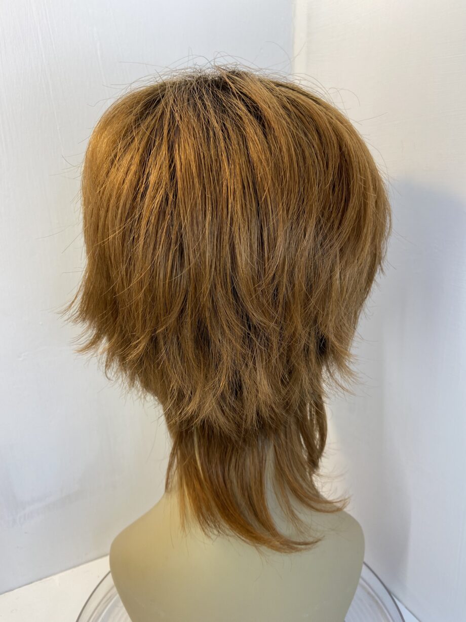 Noriko funky red wig. Brrss315