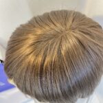 Ginger brown mid length wig. Bbrms381