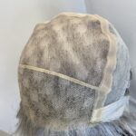 Silver grey short wig. Gss551