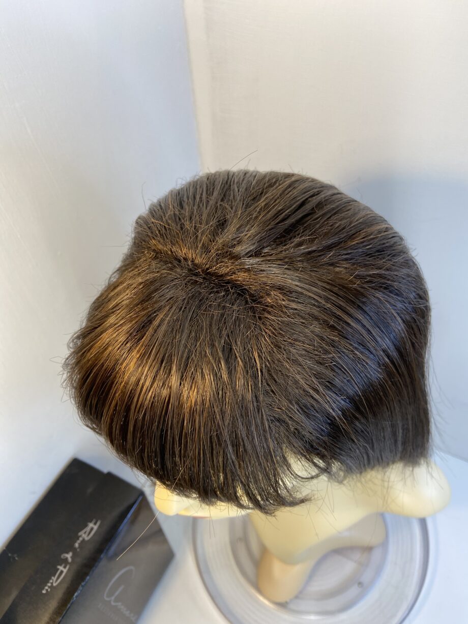 Rene of Paris long brown wig. Bbrls363