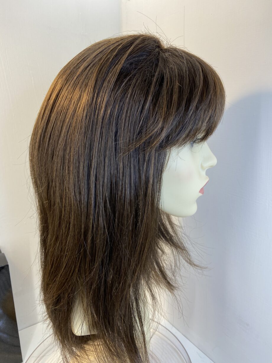 Rene of Paris long brown wig. Bbrls363