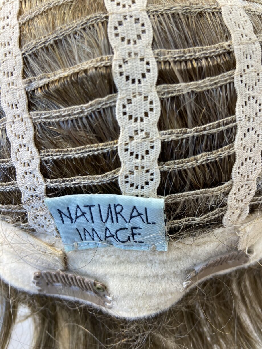 Natural image blonde wig. Bblms403