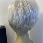 Natural image silver grey wig. Bgss408