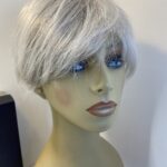 Natural image silver grey wig. Bgss408