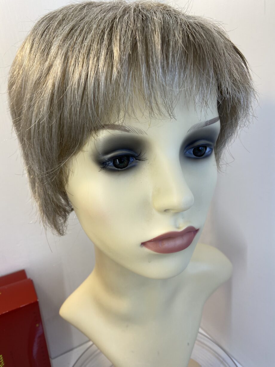 Short grey stylish wig. Rene of Paris. Bgss401