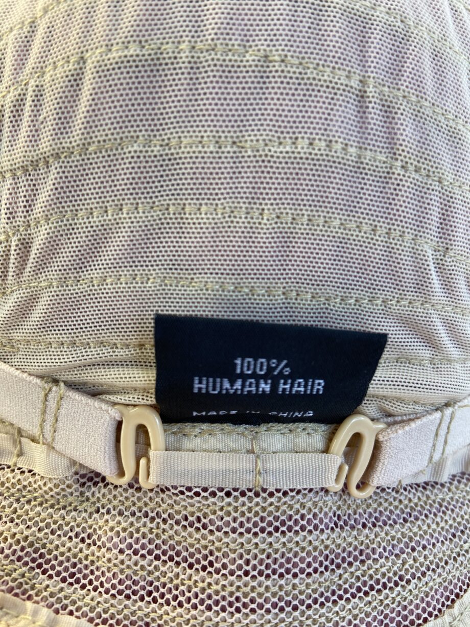 Human man hair pink wig. Pss734