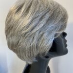 Silver grey short wig. Bgss390