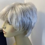 Natural image silver grey wig. Bgss408