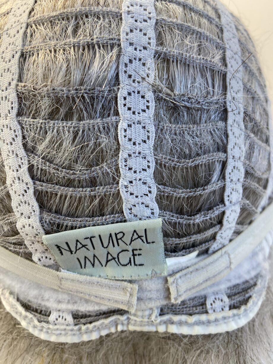 Natural image silver grey wig. Bgss408
