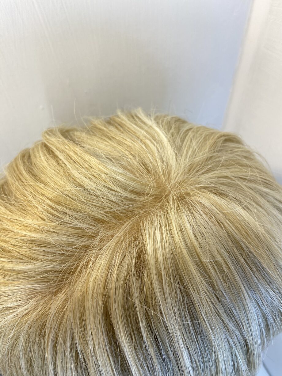 Blonde Rene of Paris wig. Bblss405