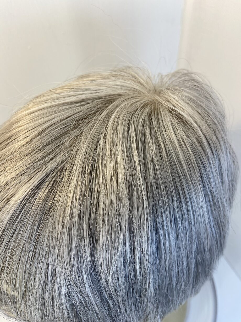 Silver / grey short wig. Gss209