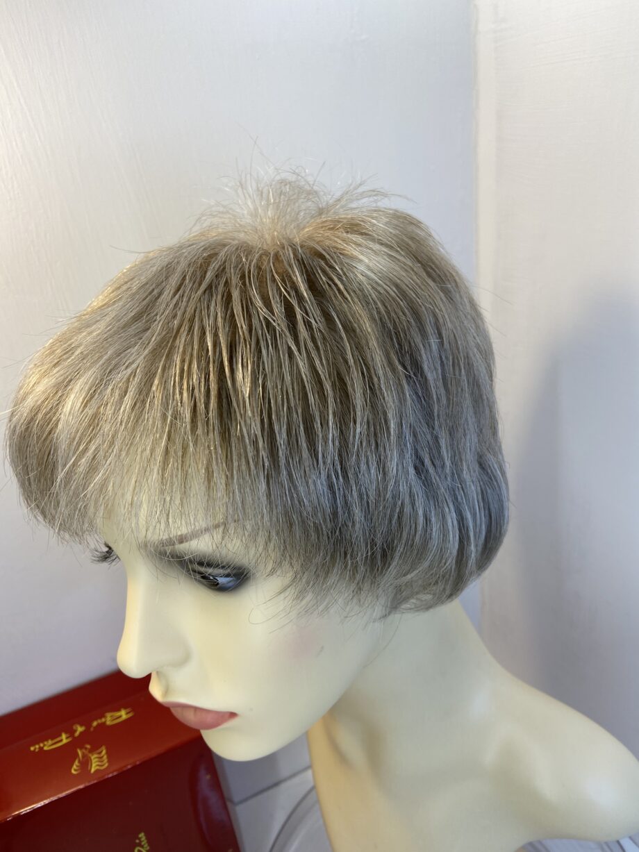 Short grey stylish wig. Rene of Paris. Bgss401