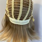 New highlighted honey blonde long wig. Blls632