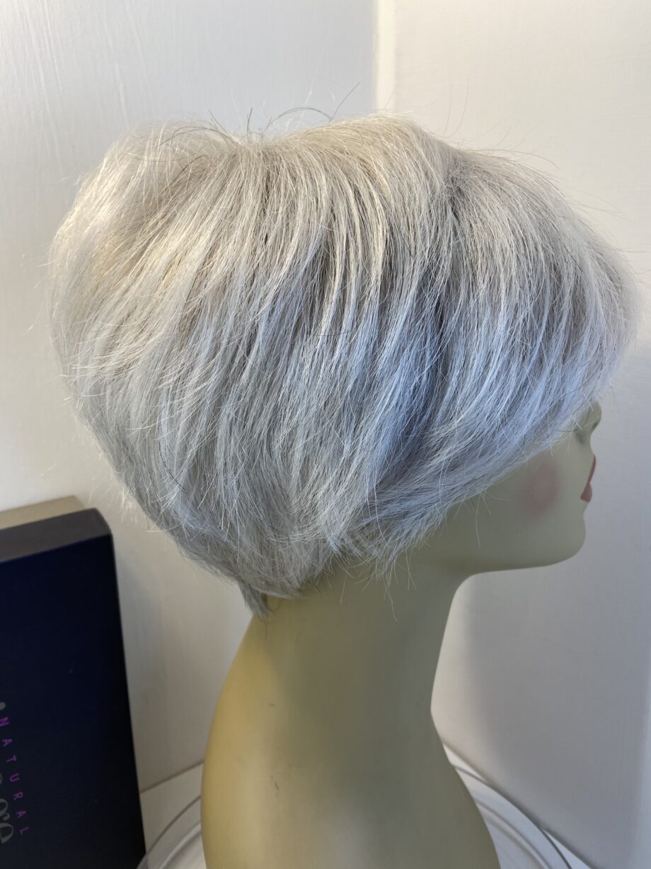 Natural image silver grey wig. Bgss408
