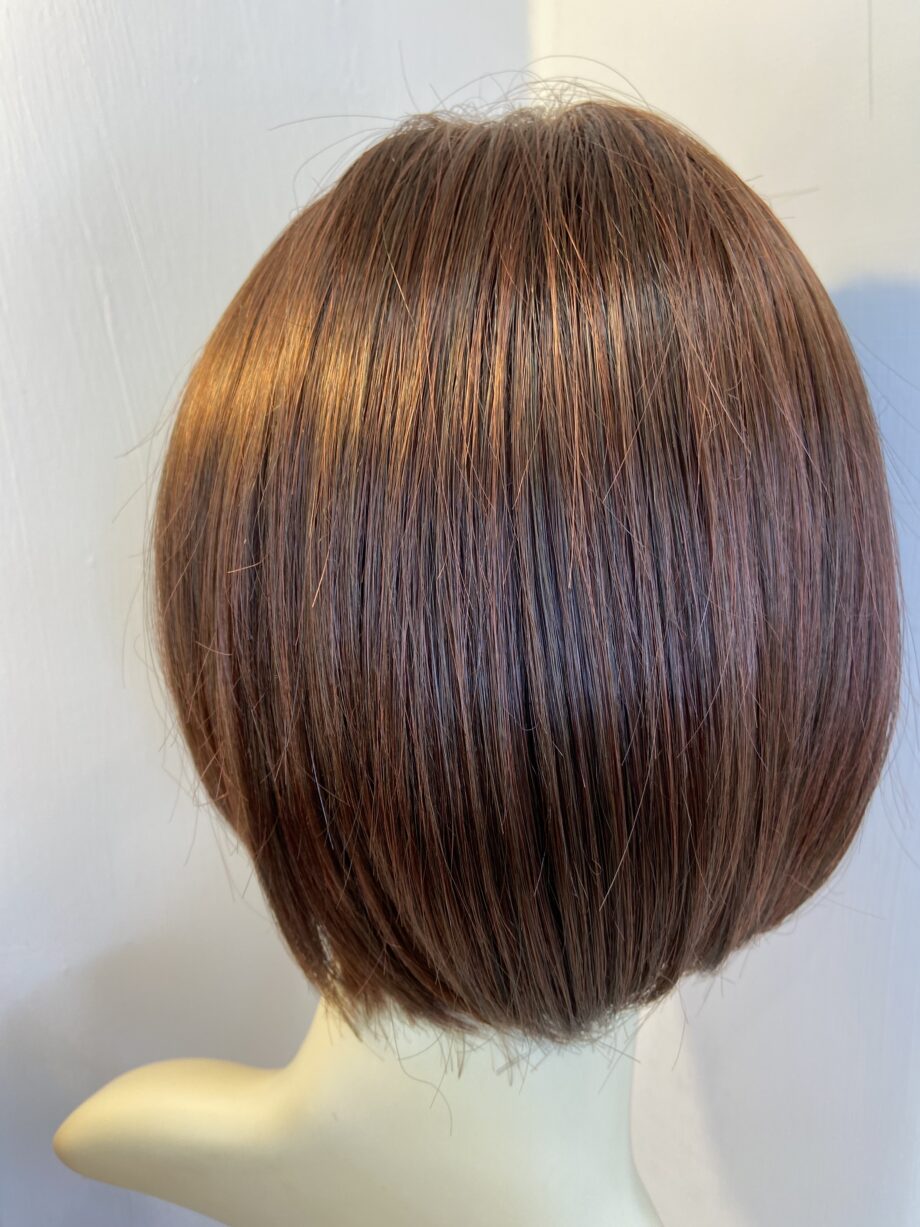 Stunning burgundy Dimples wig. Bbrms415