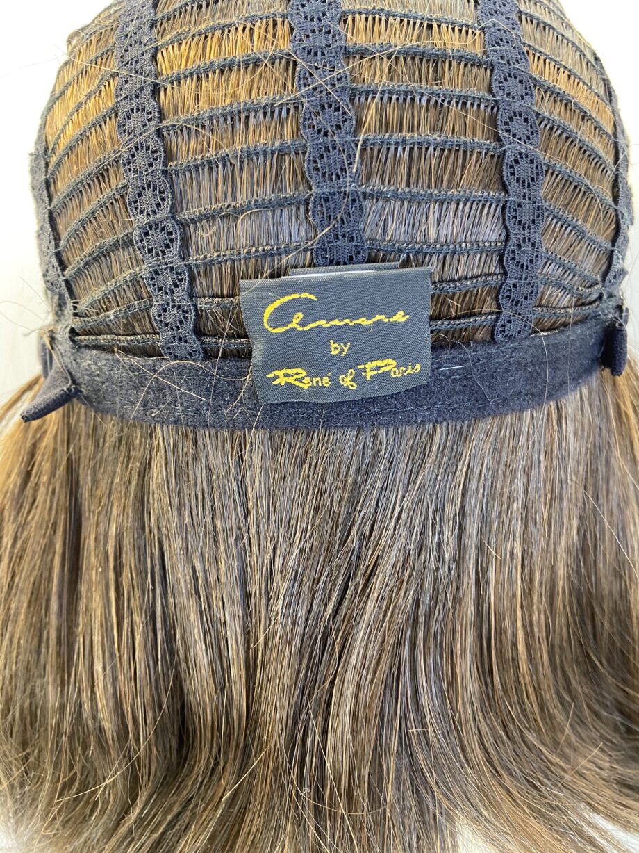 Long brown Rene of Paris wig. Brms564