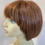 Red mid length wig. Rms418