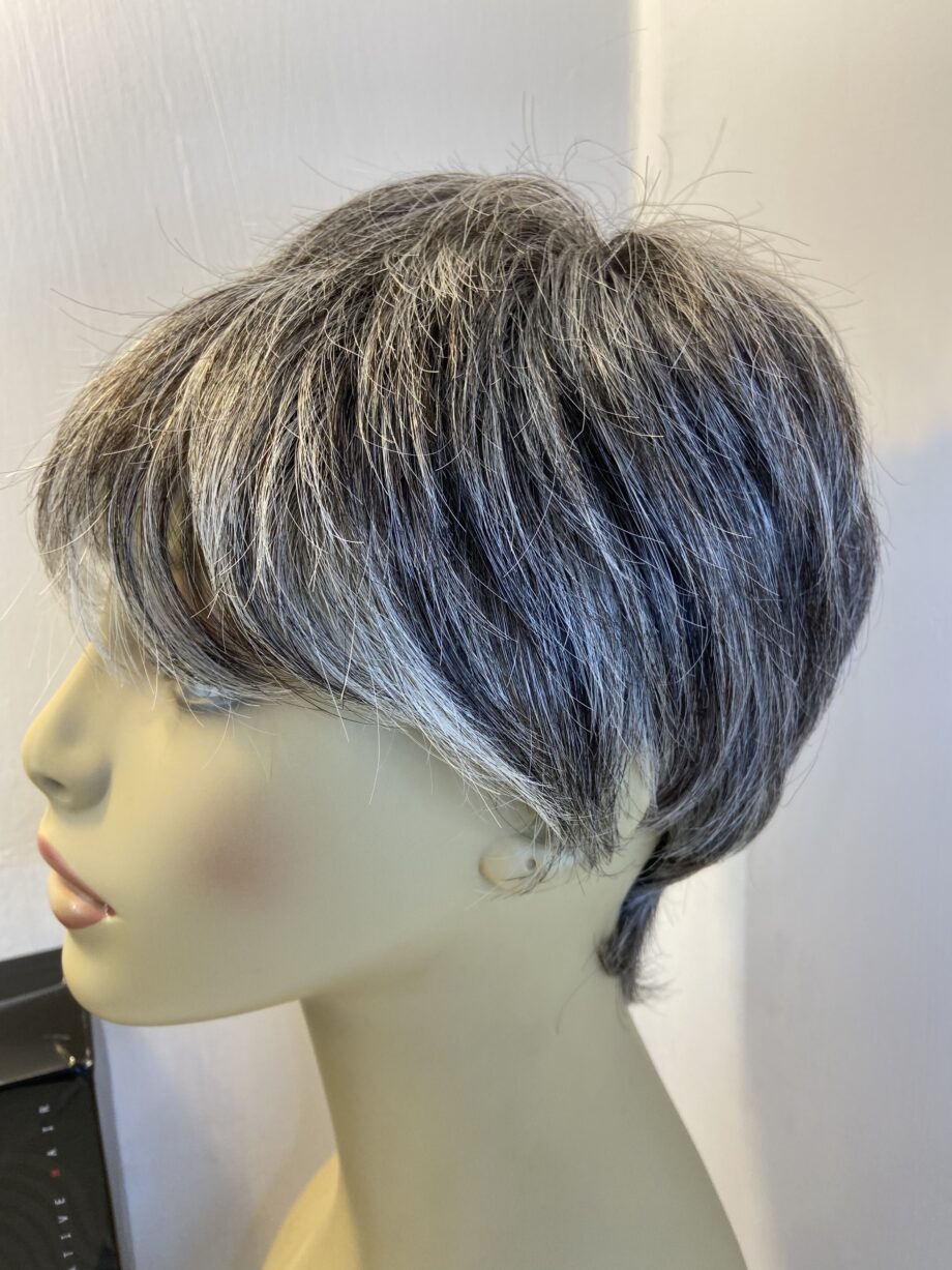 Salt and pepper Ellen Willie wig. Bspss420