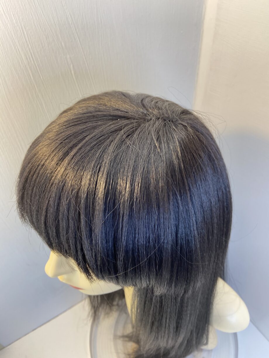 Very Long dark brown wig. Brls810
