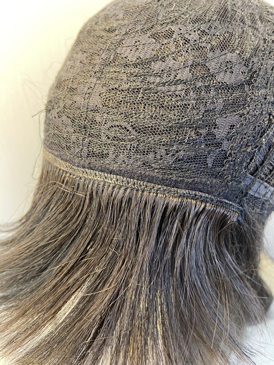 Very Long dark brown wig. Brls810