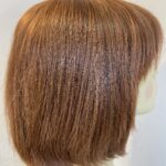 Red mid length wig. Rms418