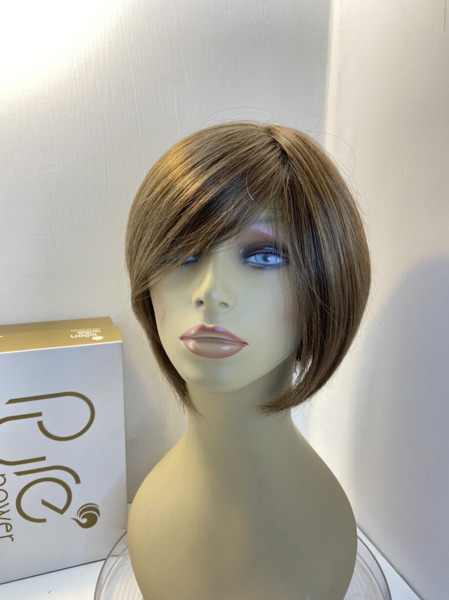 Super soft feather collection brown wig. Bbrms417