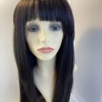 Very Long dark brown wig. Brls810