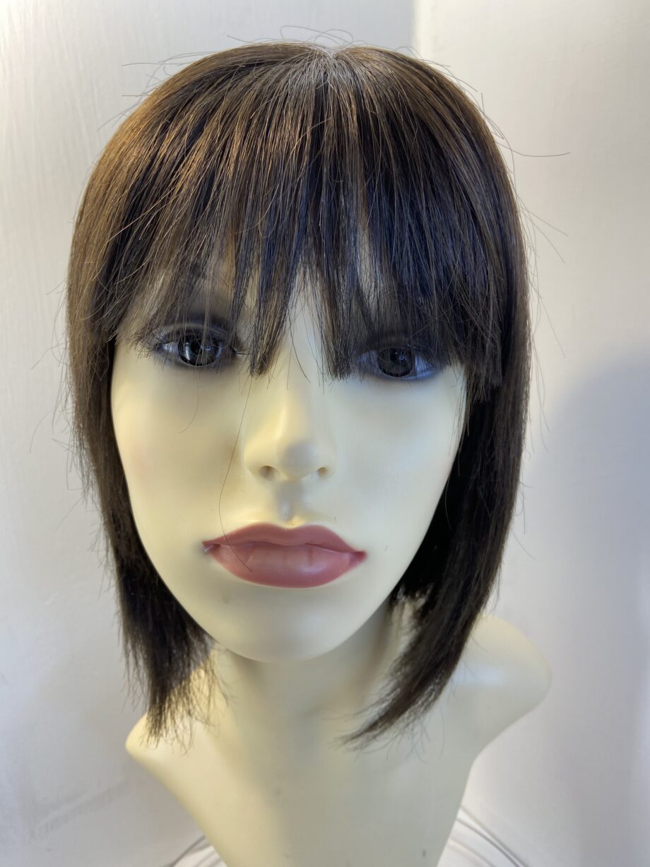 Brown mid length wig. Brms812