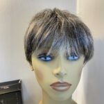 Salt and pepper Ellen Willie wig. Bspss420