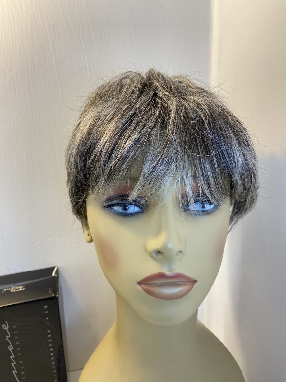 Salt and pepper Ellen Willie wig. Bspss420