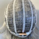 Short silver wig. Gss816