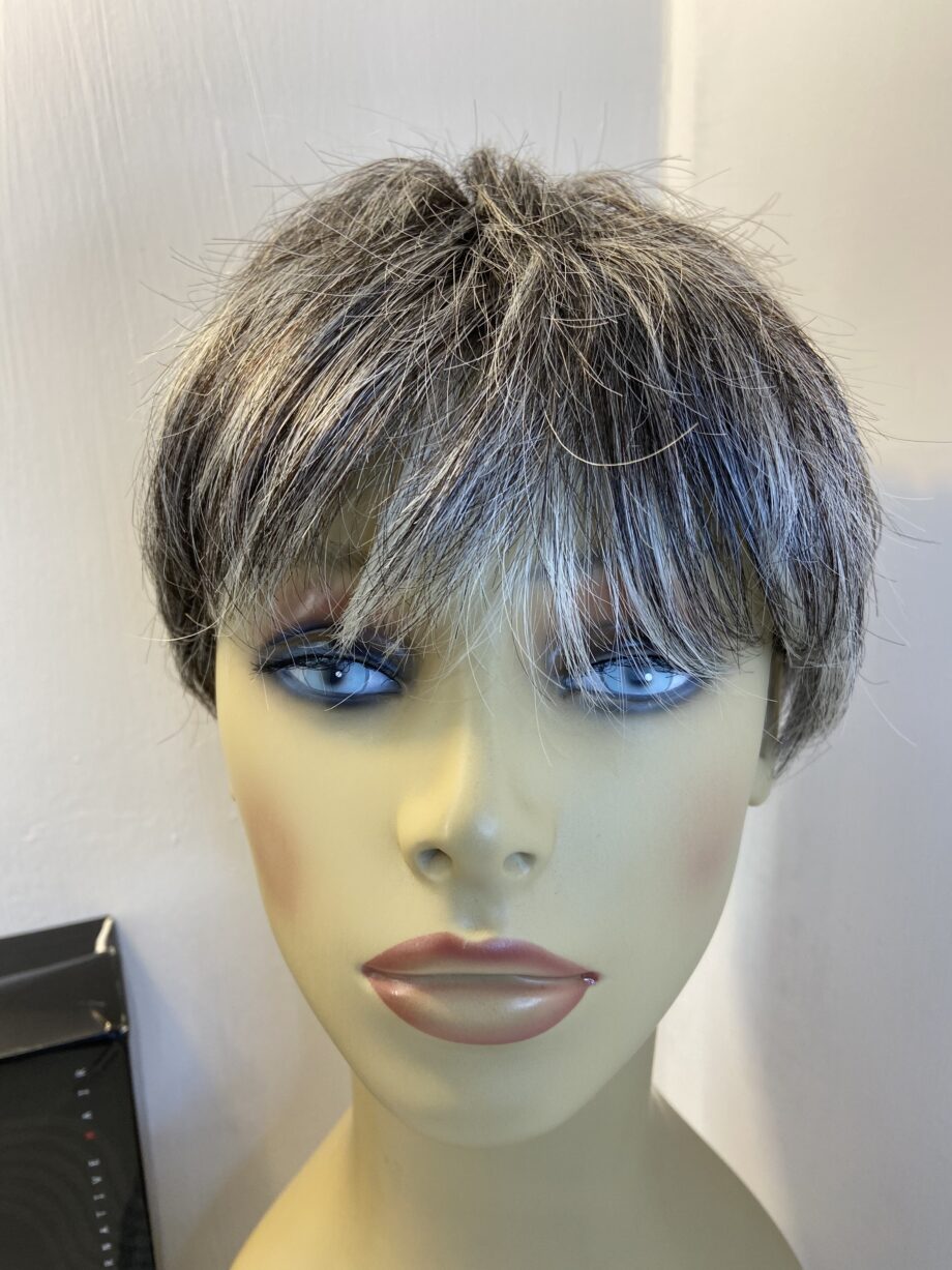 Salt and pepper Ellen Willie wig. Bspss420